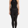 Women Ena Pelly Tops | Ena Pelly Athleisure Rib Tank-Black/White