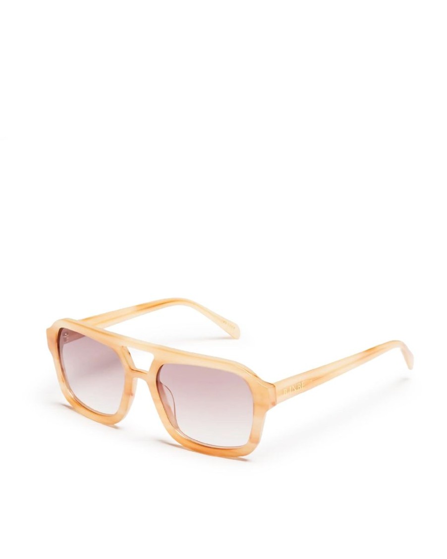 Women BANBÉ Sunglasses | The Moss-Sand Tort/Oat Fade