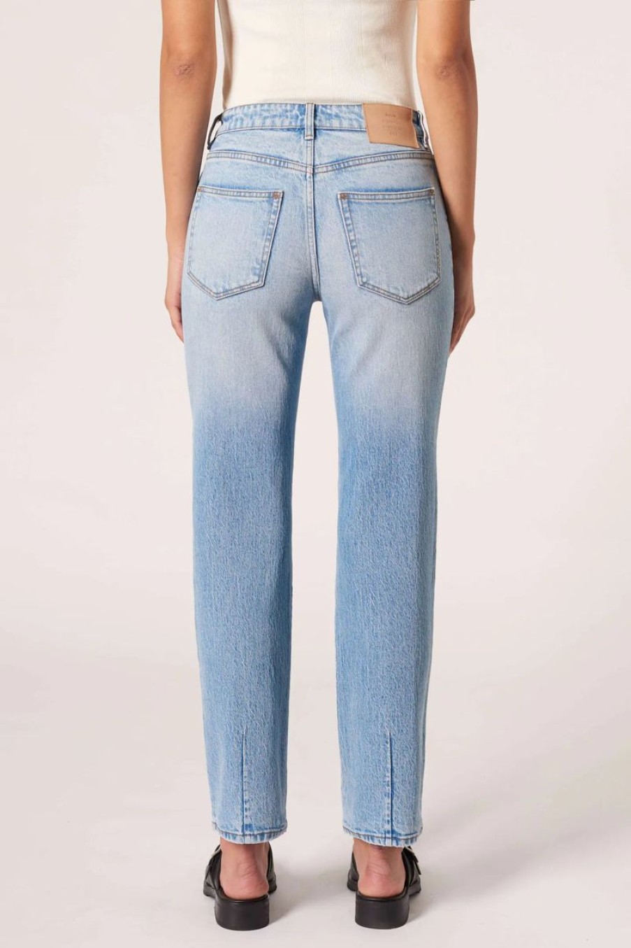 Women Neuw Denim Jeans | Neuw Denim Mica Straight Jean-Pasadena-Light Vintage Indigo