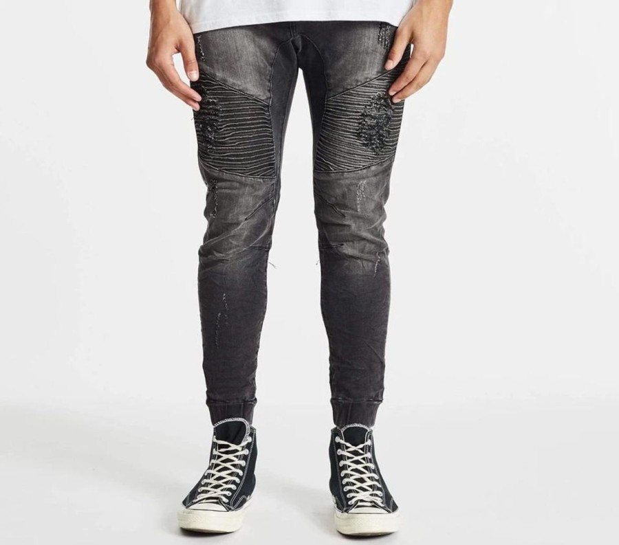 Men Kiss Chacey Jeans | Zeppelin Pant-Gravestone