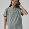 Women THRILLS Tees | Golden Paradise Relaxed Tee-Sea Glass