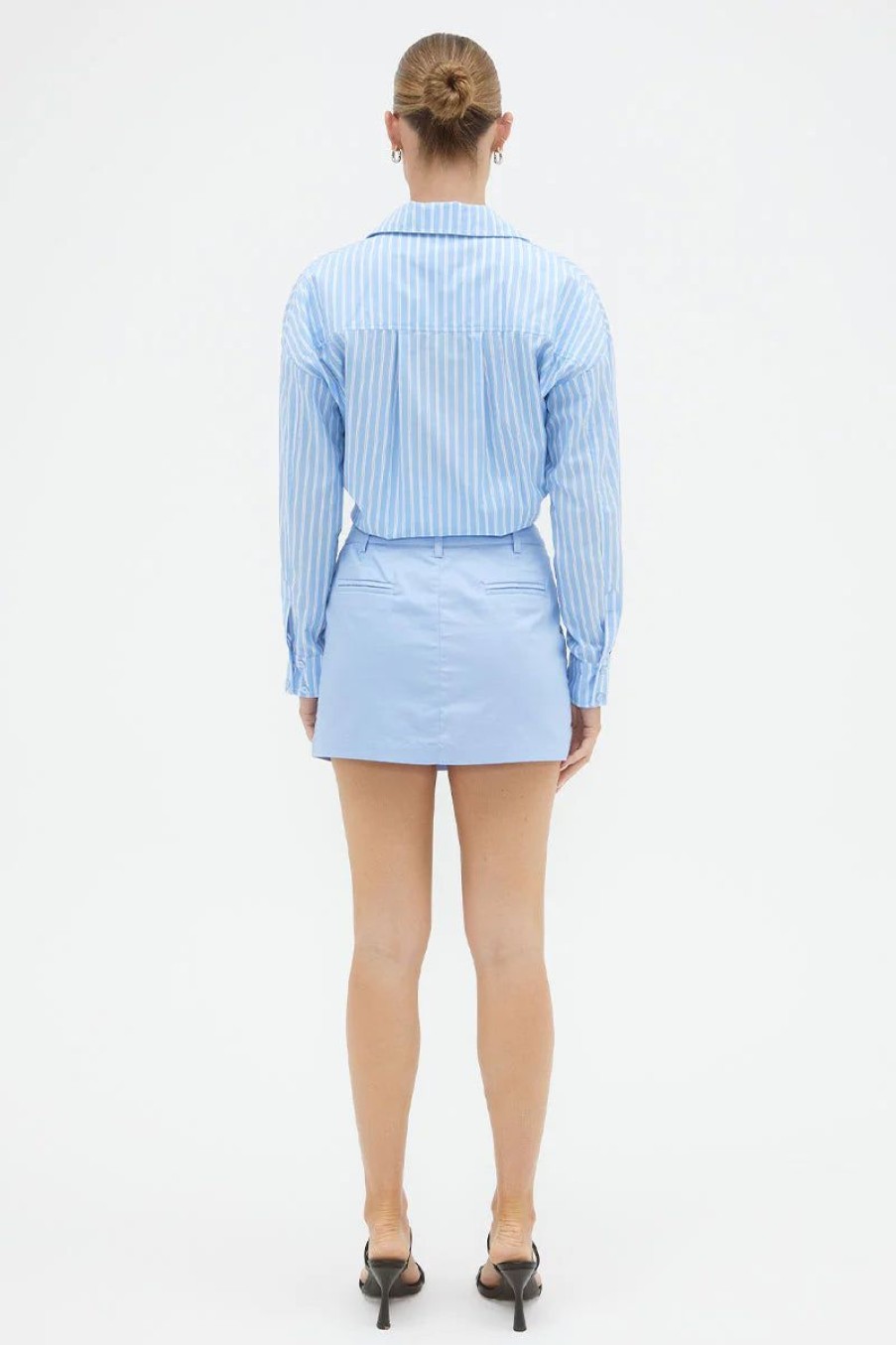 Women Sovere Skirts | Vestige Mini Skirt-Blue