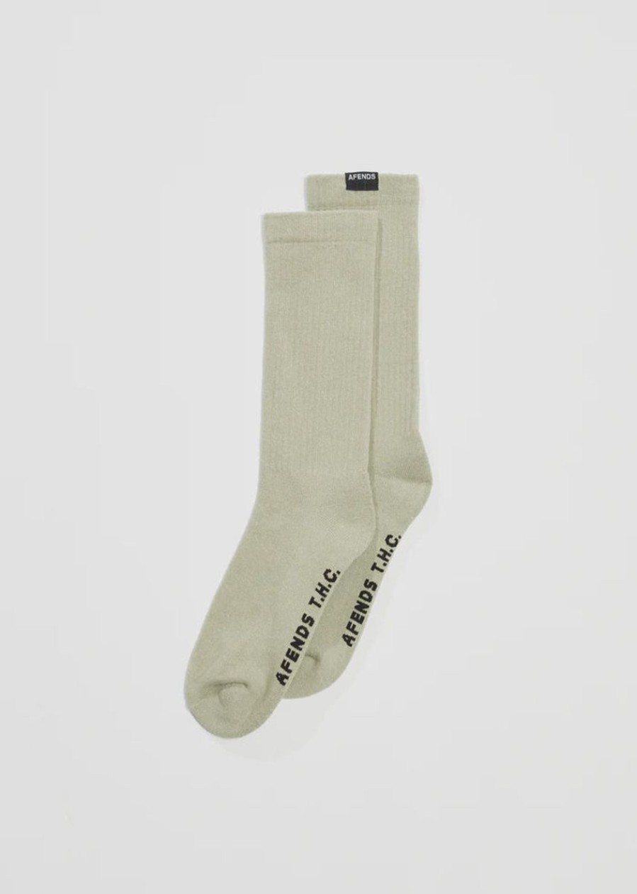 Women Afends Socks | Afends Everyday Hemp Socks- Military