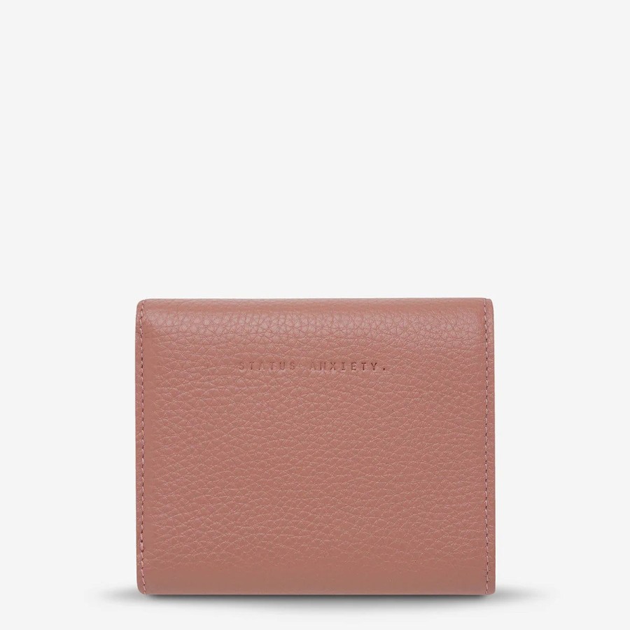 Women Status Anxiety Wallets & Pouches | Status Anxiety Lucky Sometimes Wallet-Dusty Rose