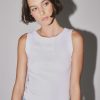 Women Neuw Denim Tops | Neuw Denim Frenchie 90S Top-White