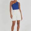 Women ABrand Denim Shorts | A Carrie Short-Stone White