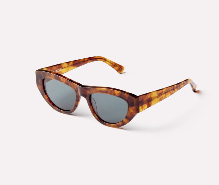 Women Epokhe Sunglasses | Candy-Tortoise Polished/Green