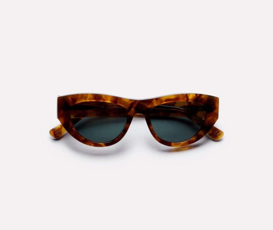 Women Epokhe Sunglasses | Candy-Tortoise Polished/Green