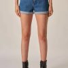 Women Neuw Denim Denim Shorts | Lola Short-Orbital-Mid Indigo