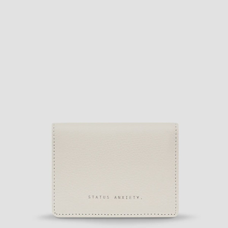 Women Status Anxiety Wallets & Pouches | Status Anxiety Easy Does It Wallet-Chalk