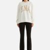 Women Ena Pelly Jumpers | Ena Pelly Lilly Oversized Sweater College-Vintage White