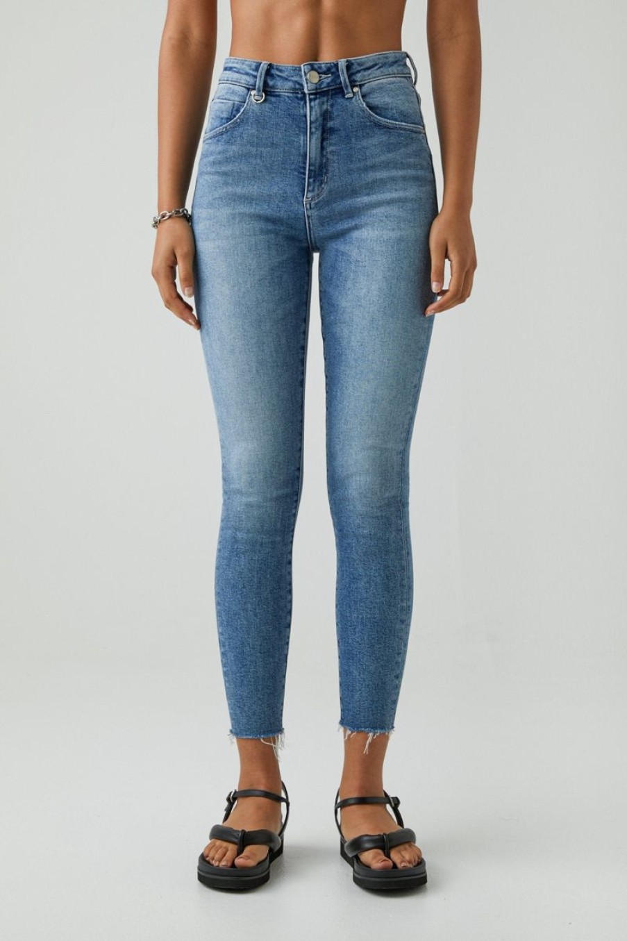 Women Neuw Denim Jeans | Marilyn Skinny-Broken Blue