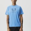 Men Afends Tees | Afends Sunset Graphic Recycled Retro Fit Tee-Arctic