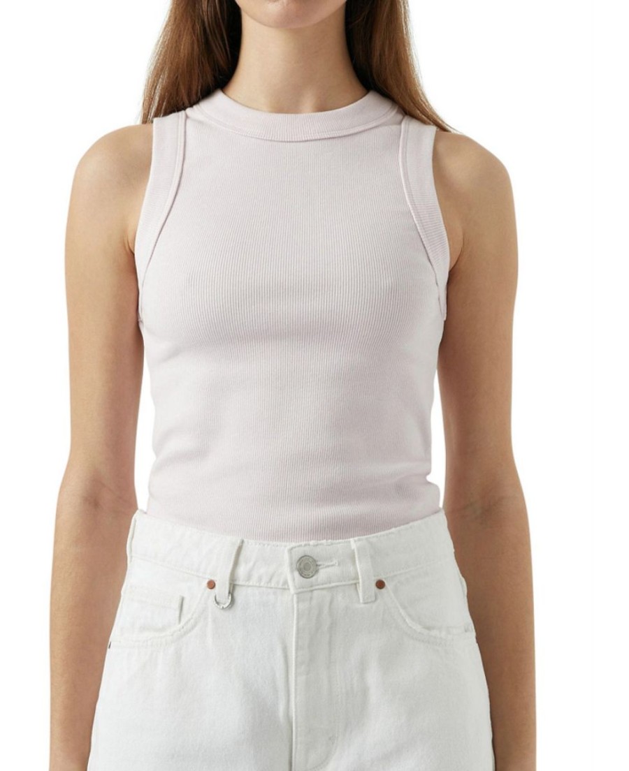 Women Neuw Denim Tops | Jonesy Singlet-Dusty Pink