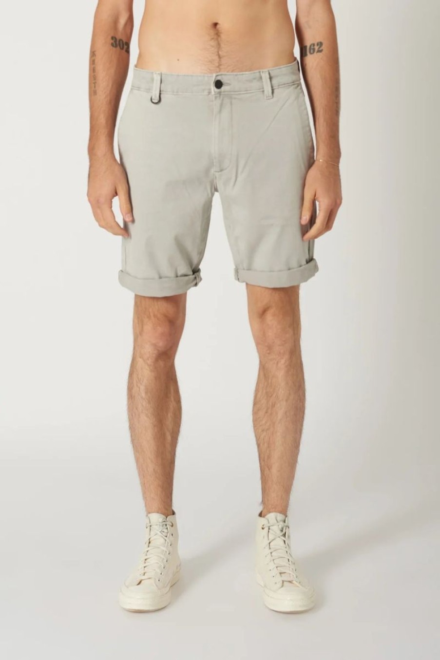 Men Neuw Denim Denim Shorts | Neuw Denim Cody Short-Light Grey