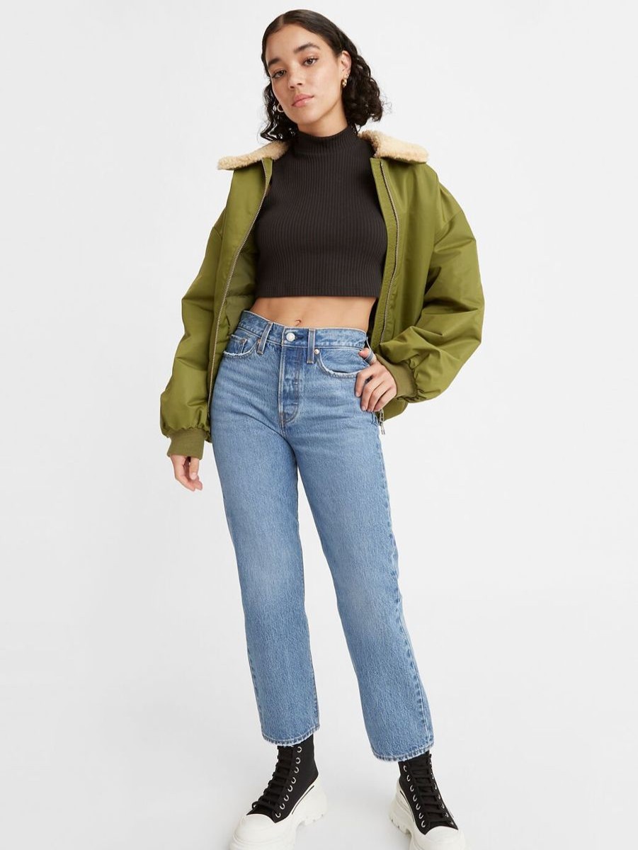 Women Levis Jeans | Wedgie Straight Jeans-Onxard Haze