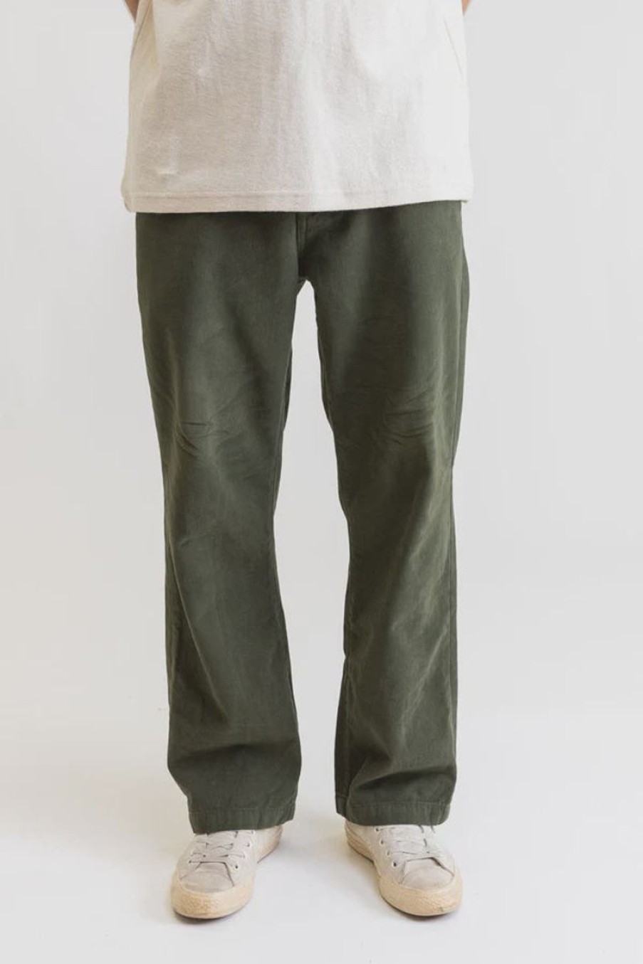 Men Rhythm Pants | Worn Path Trouser-Kelp