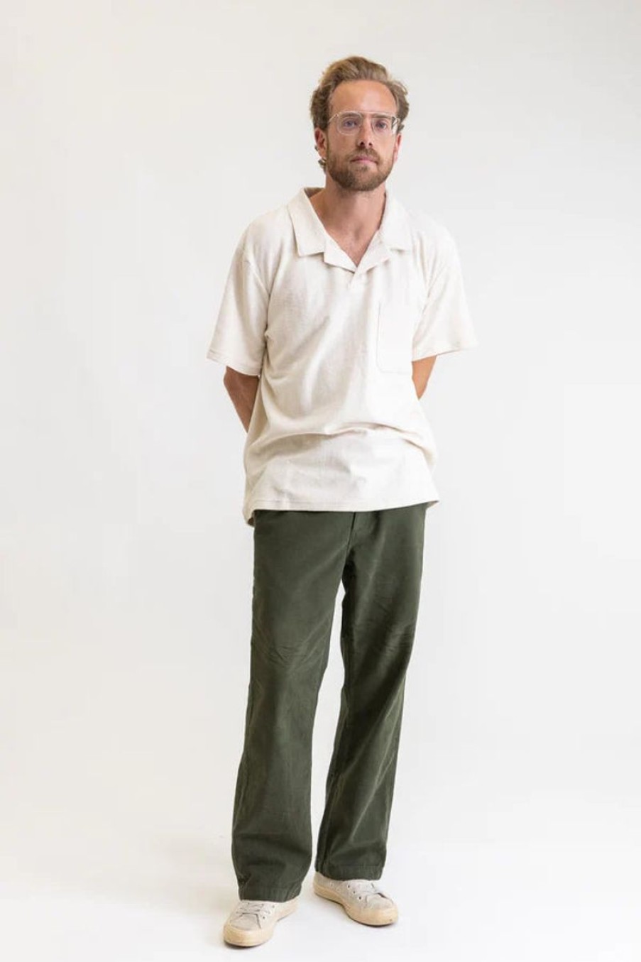 Men Rhythm Pants | Worn Path Trouser-Kelp