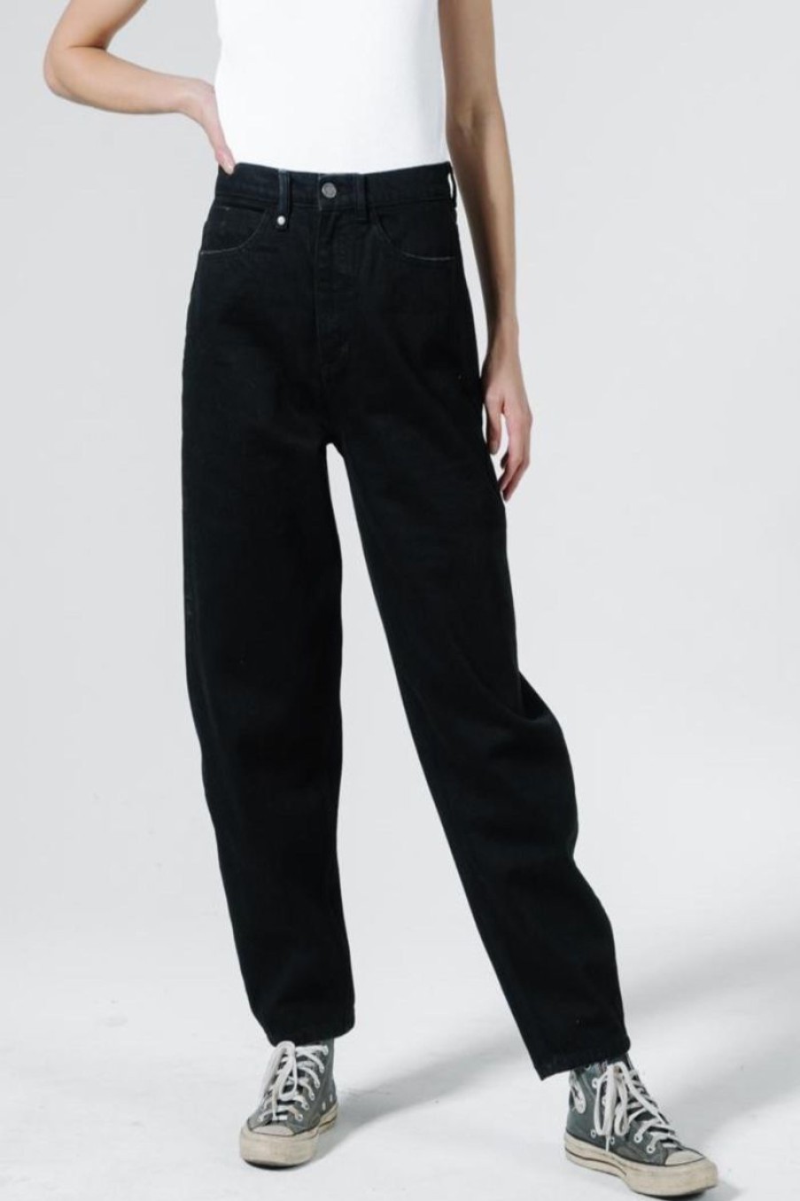 Women THRILLS Jeans | Sabina Jean- Black Rinse