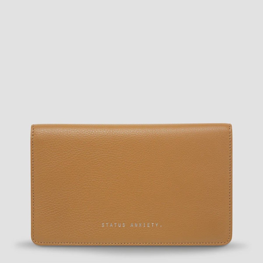 Women Status Anxiety Wallets & Pouches | Status Anxiety Living Proof Wallet-Tan