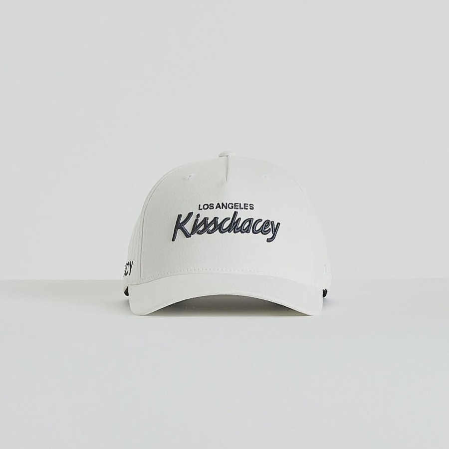 Men Kiss Chacey Caps | Free Cap- White