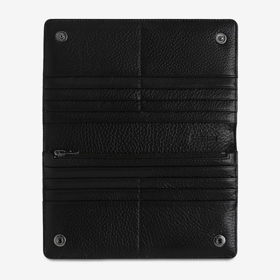 Women Status Anxiety Wallets & Pouches | Status Anxiety Living Proof Wallet-Black