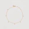 Women By Charlotte Jewellery | By Charlotte Peace Anklet-18K Gold Vermeil