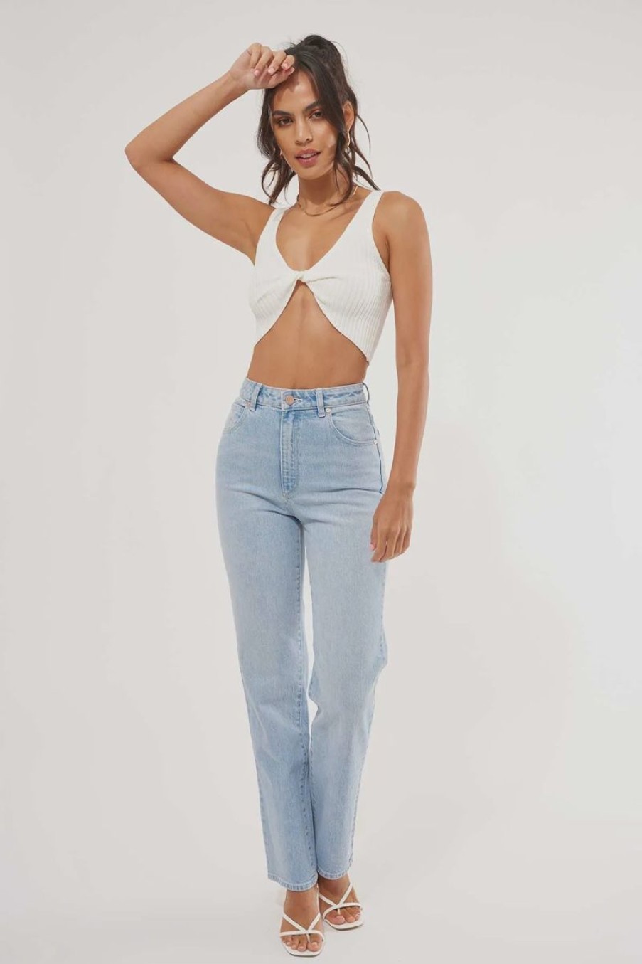 Women ABrand Jeans | Abrand A High Straight Jean-Gina