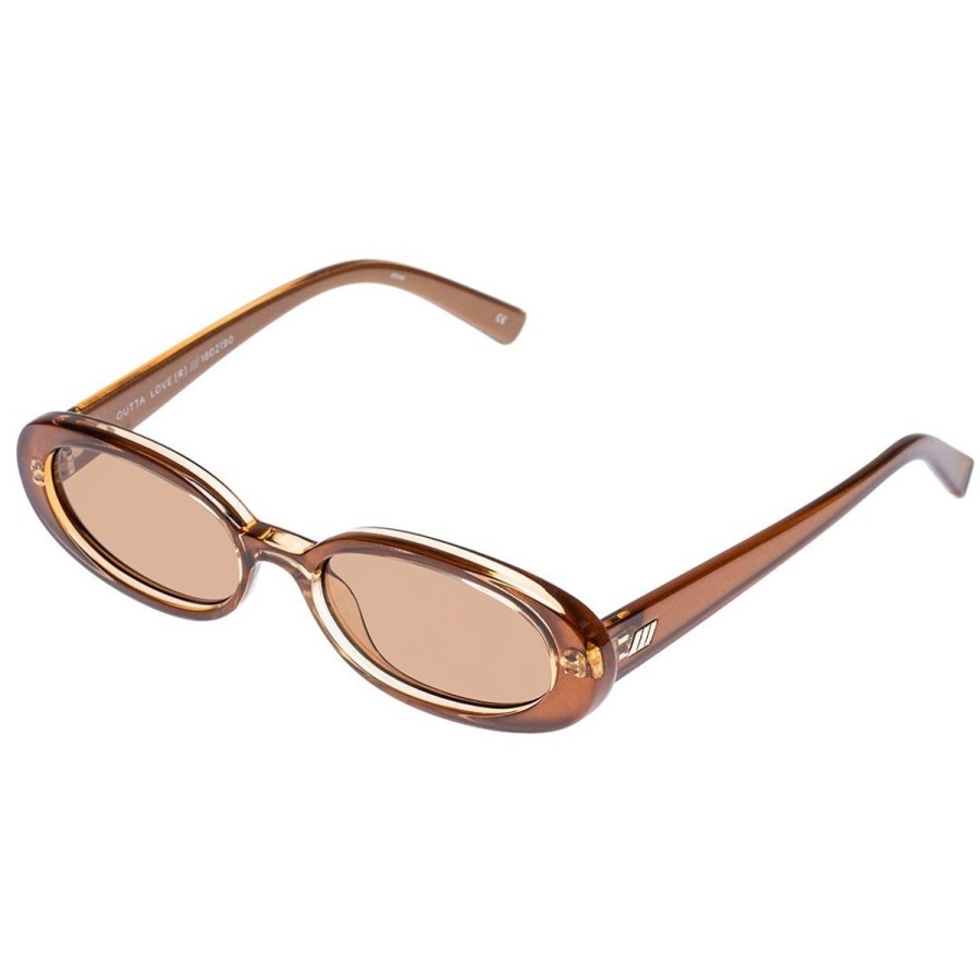 Women Le Specs Sunglasses | Le Specs Outta Love Sunglasses-Caramel-Tan Tint