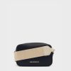 Women Nakedvice Bags | The Mac Juno Black/Gold-Ivory Strap