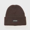 Women Afends Beanies | Afends Hometown Recycled Beanie-Coffee