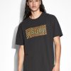 Men Ksubi Tees | Spiral Biggie Ss Tee-Faded Black