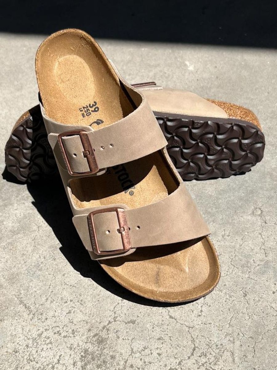 Footwear Birkenstock Arizona | Birkenstock Arizona Tabacco Brown Oiled Leather Narrow