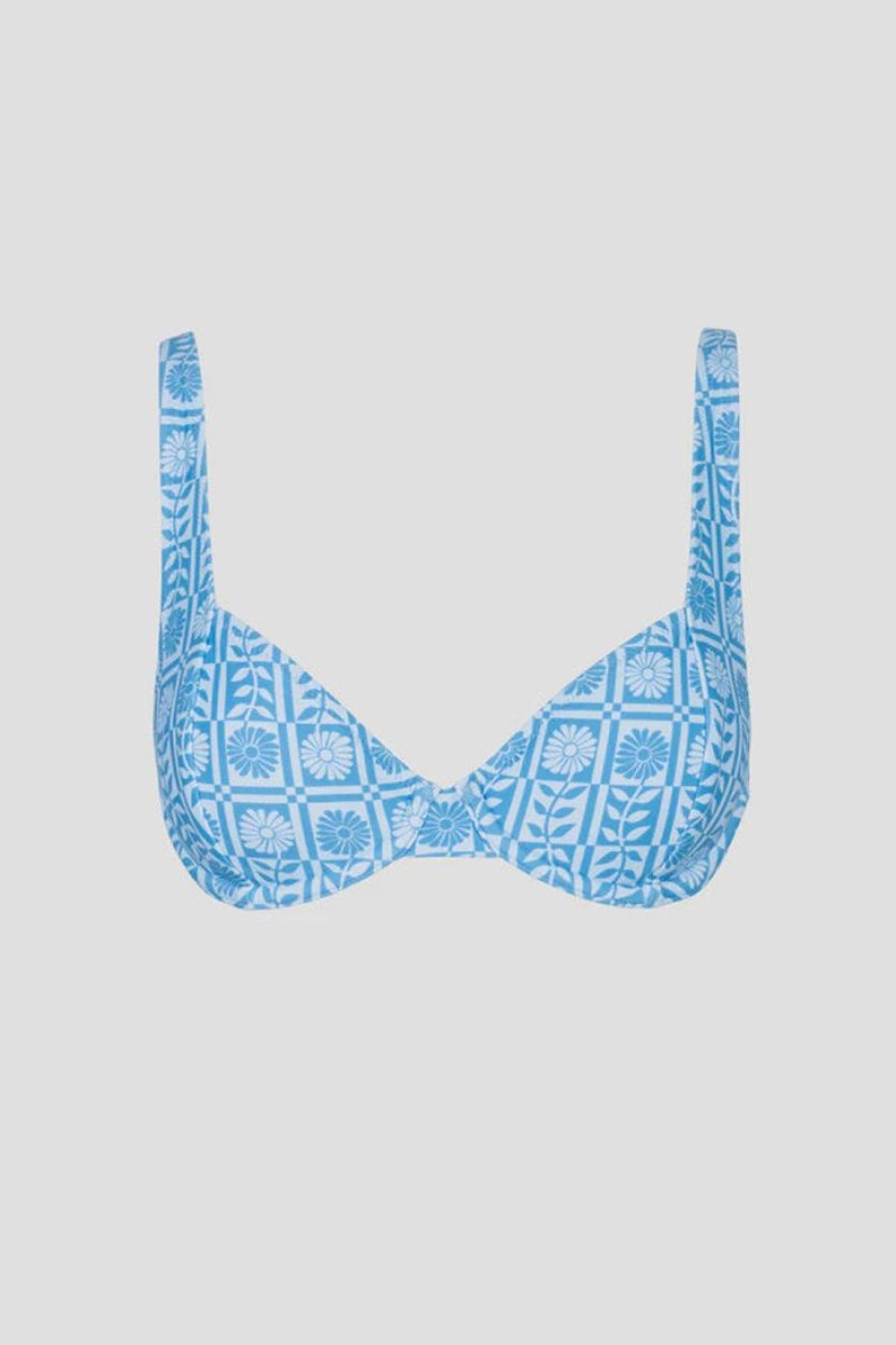 Women Rhythm Swimwear | Rhythm Journey Underwire Top-Blue