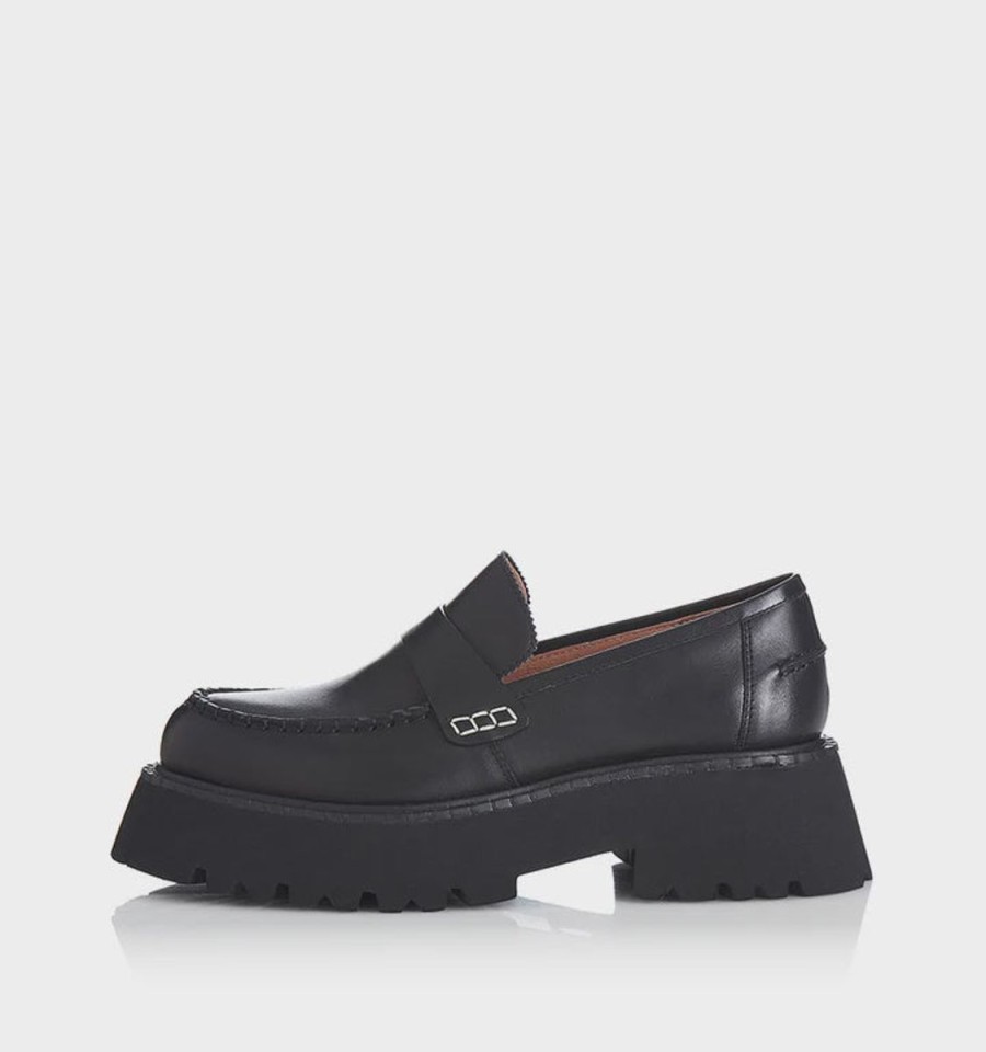 Footwear Alias Mae | Tammy Loafer- Black Burnished