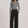 Women Nude Lucy Pants | Nude Lucy Manon Tailored Pant-Black