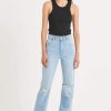 Women Rollas Jeans | Original Straight-City Worn