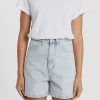 Women THRILLS Denim Shorts | Thrills Koko Short- Faded Dust Blue