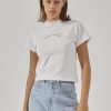 Women THRILLS Tees | Thrills Constant State Of Flux Mini Tee- Powder