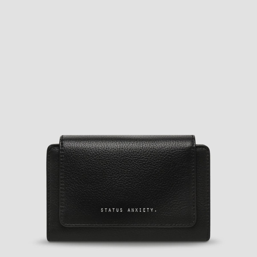 Women Status Anxiety Wallets & Pouches | Status Anxiety Visions Wallet-Black