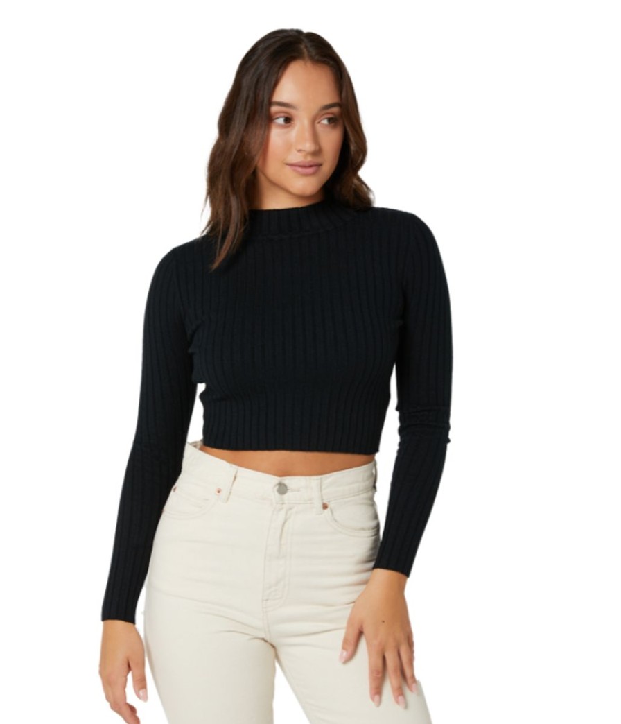 Women All About Eve Tops | Becca Top-Black