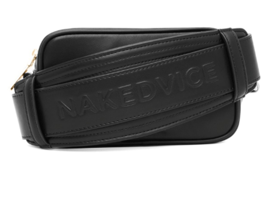 Women Nakedvice Bags | Nakedvice The Mac Kit- Gold/Leather