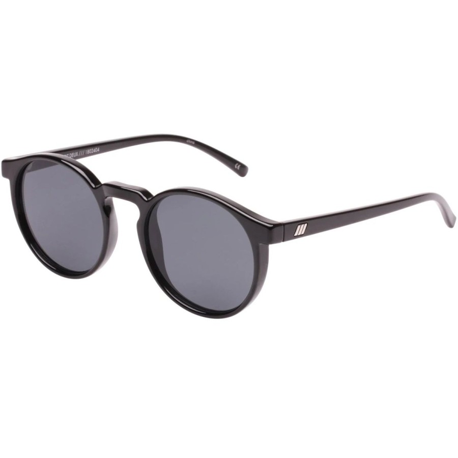 Women Le Specs Sunglasses | Le Specs Teen Spirit Deux Sunglasses- Black