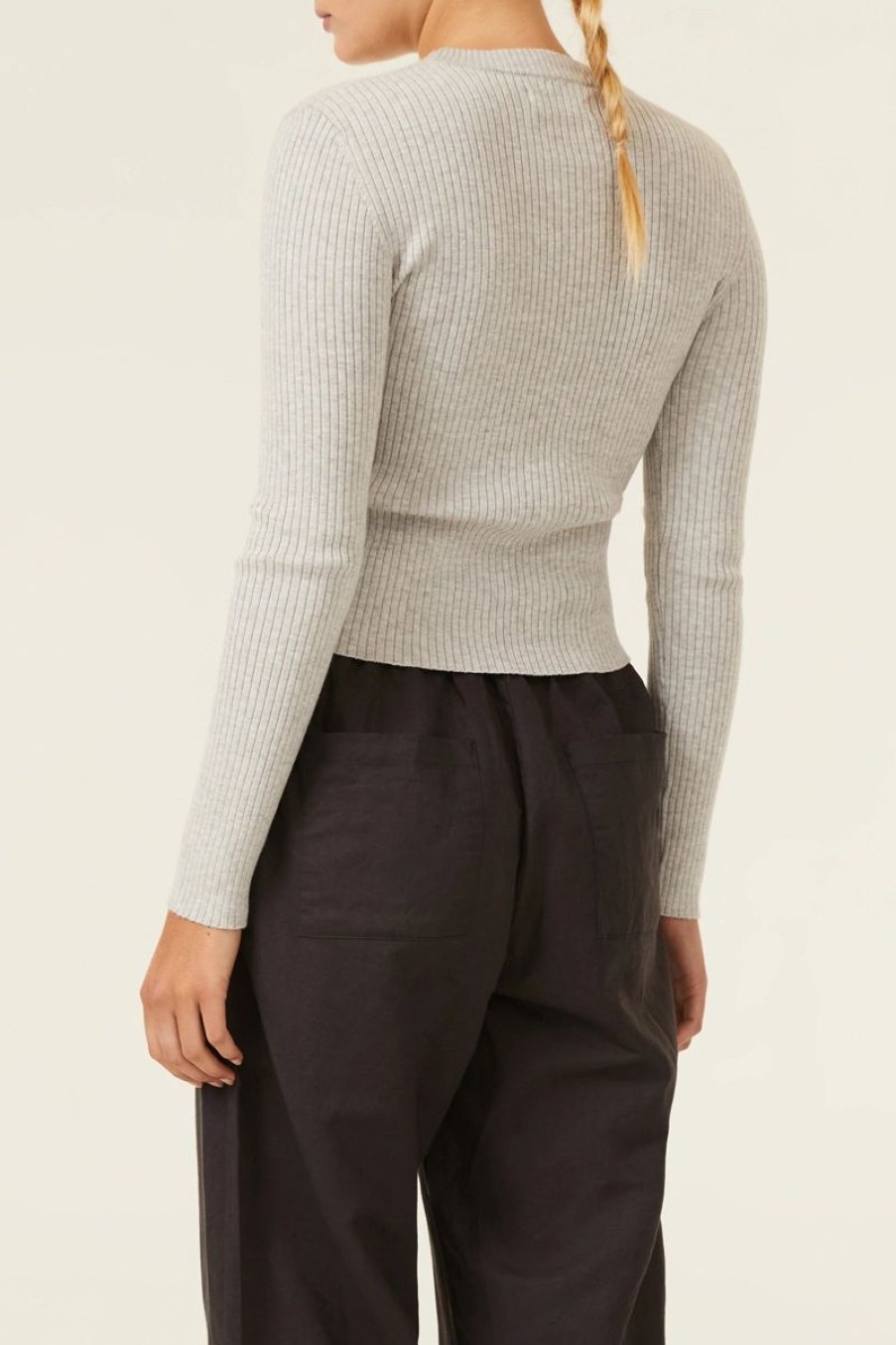 Women Nude Lucy Knits | Nude Classic Knit-Grey Marle