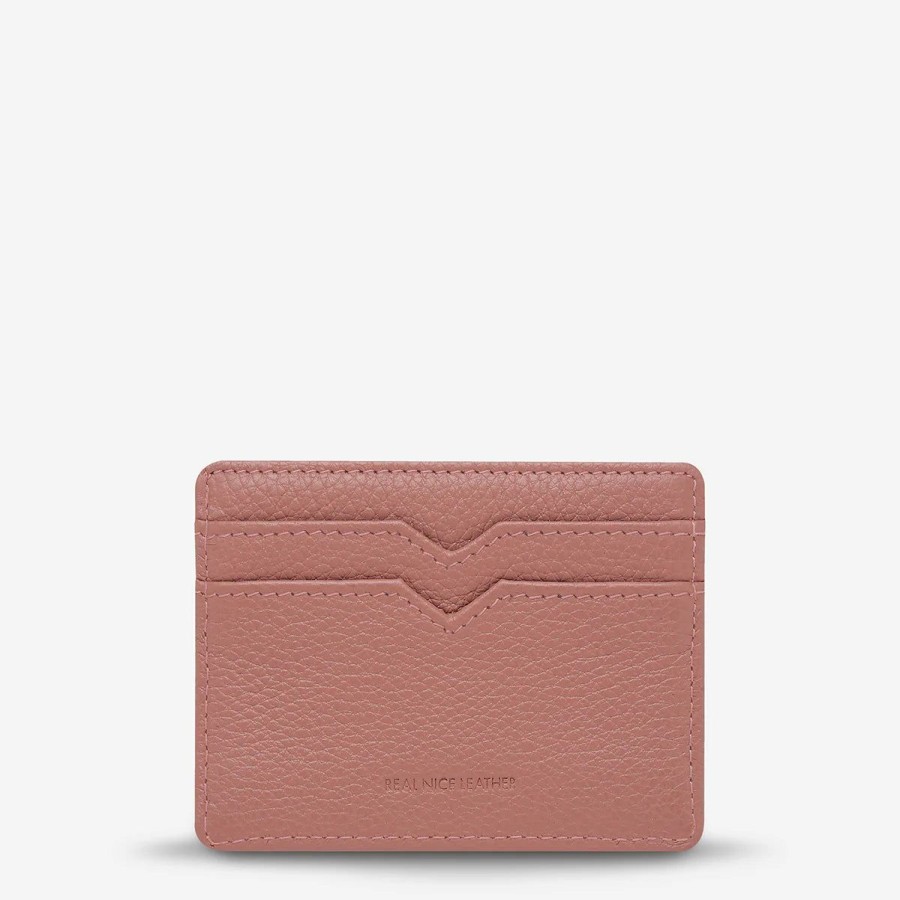 Women Status Anxiety Wallets & Pouches | Status Anxiety Together For Now Card Holder-Dusty Rose