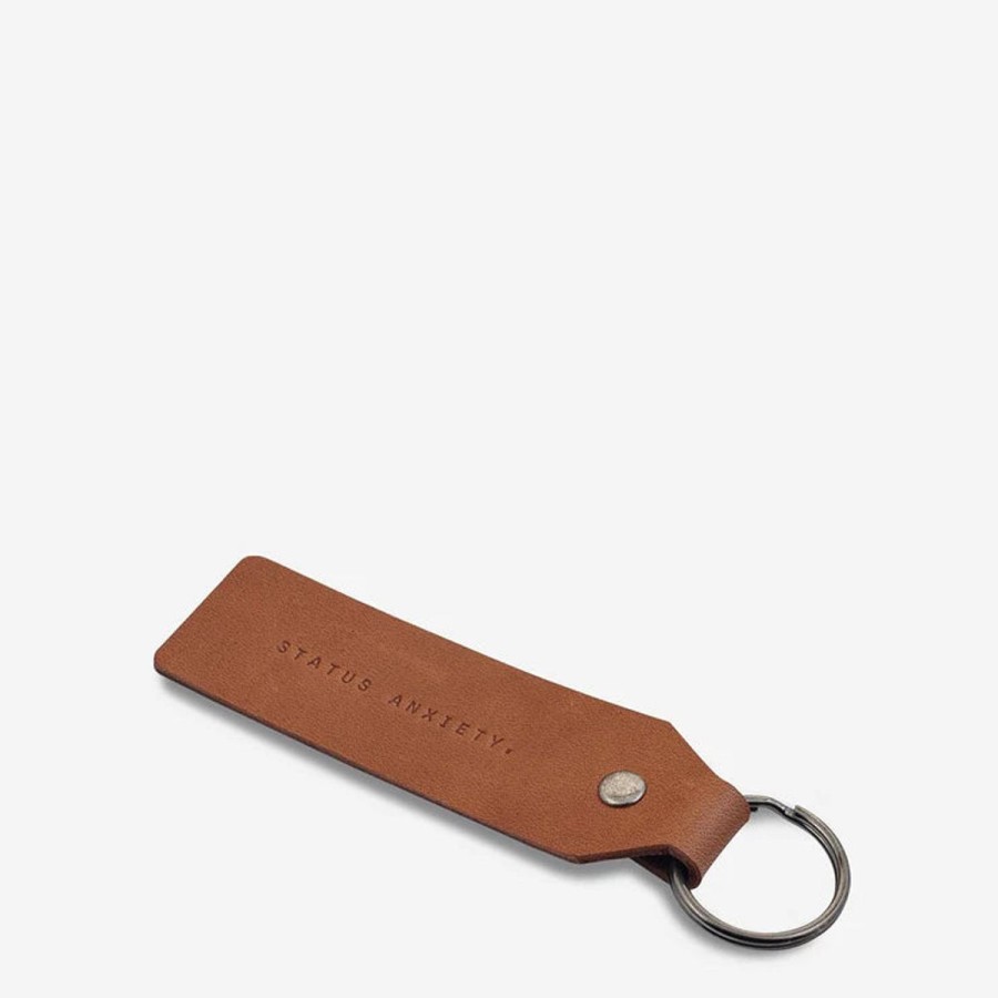 Women Status Anxiety Stationery | If I Stay Keyring- Camel