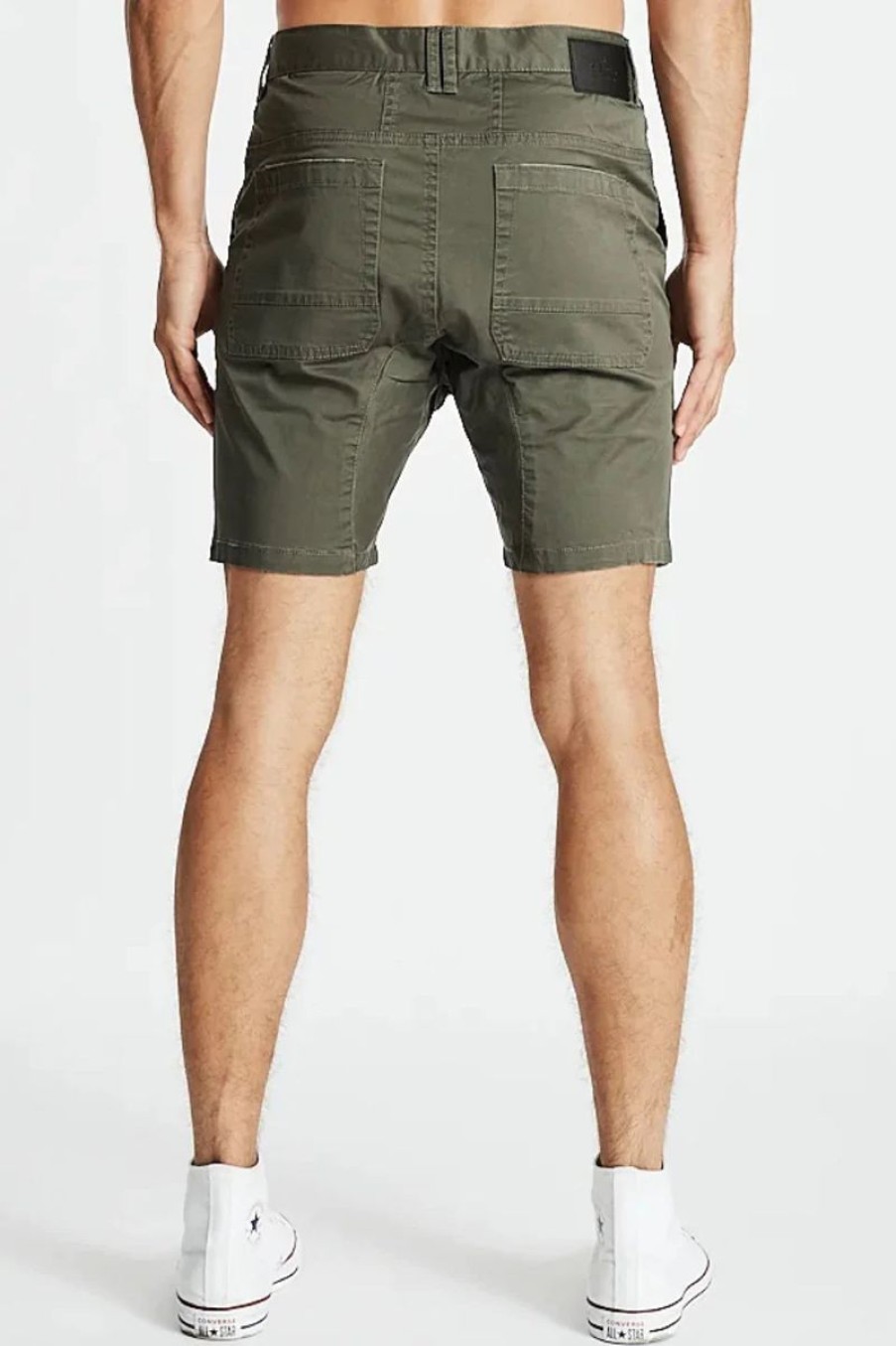 Men Kiss Chacey Shorts | Brigham Short-Storm Green