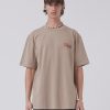 Men Barney Cools Tees | Barney Cools Arcade Homie Tee- Sandstone