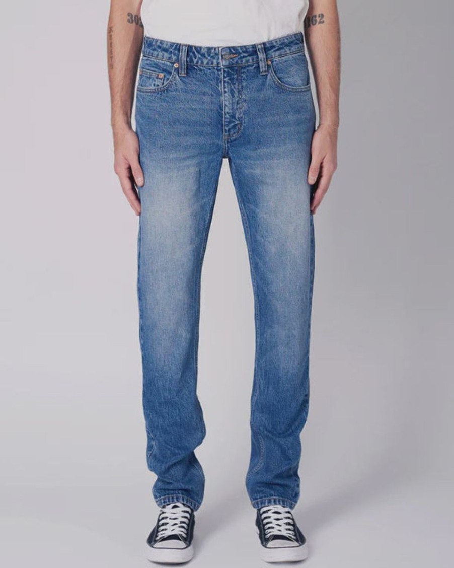 Men Rollas Jeans | Tim Slims- Vintage Blue