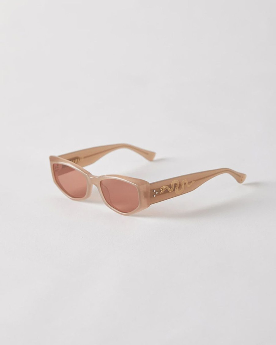 Women Epokhe Sunglasses | Guilty-Bone Polished/Amber